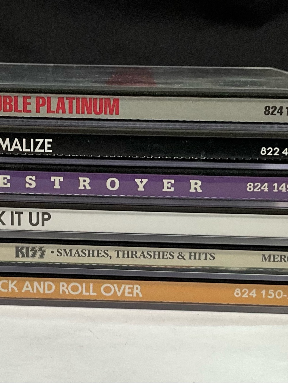 Kiss 6 CD Lot - Lick It Up, Animalize, Destroyer, Etc.